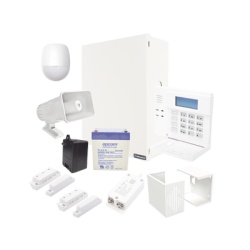 HONEYWELL VISTA48/6150TBCMS Kit de panel de alarma hibrido de 8 a 48 zonas con teclado de palabras fijas y sensores alambricos