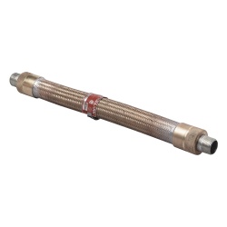 HUBBELL KILLARK HUB-ECF-218 Cople Flexible con Trenzado de Bronce de 3/4" x 18".