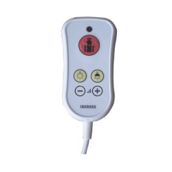 IBERNEX NX0885 Pulsador de Cama Multifuncion con Boton de Alarma / Control de Luz y Audio Bidireccional / IP57 / Compatible con NX0086/A