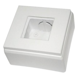 IBERNEX NX9008 Caja de Superficie para Modulos de Ibernex Incluye Marco Embellecedor NX9003
