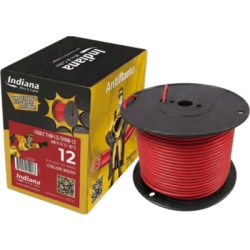 INDIANA SLY-308-RED/100 Cable THW-LS / Calibre 12 AWG / 19 Hilos / Color Rojo / Bobina 100 m (328 ft)