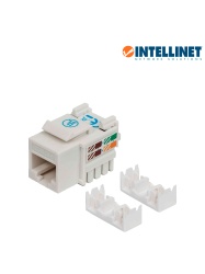INTELLINET ITL1610006 INTELLINET 210355 - JACK CAT 5e / DE IMPACTO / (KEYSTONE) / BLANCO