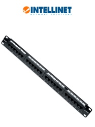 INTELLINET ITL1620001 INTELLINET 513555 - Panel de Parcheo Cat5e 24 puertos UTP 1UR