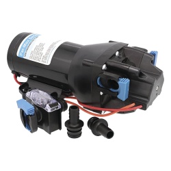 JABSCO Q402J-115S-3A Bomba controlada por presion Par Max HD 4 a 24 Vca alta presion 40 psi 15 lpm / 4 gpm