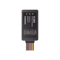 JIMIIOT VL802 Localizador vehicular 4G Boton de Emergencia y Relevador incluidos / deteccion de apertura de puertas / multiples salidas digitales / compatible con sensor ultrasonico de combustible
