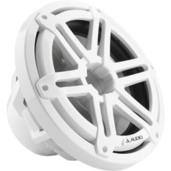 JL AUDIO 10-03072-00 Subwoofer Náutico 10" / Deflector Infinito / 175 W RMS / 4 Ω / Cono de Polipropileno Relleno de Mica / Rejilla Deportiva Blanca / Marino