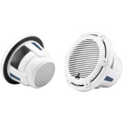 JL AUDIO 10-03083-00 Subwoofer Náutico 10" / 250 W RMS / 4 Ω / Cono de Polipropileno / Rejilla Clásica Blanca / Deflector Infinito o Caja Cerrada / Marino