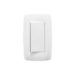 JWJ JTL-B72-01 Apagador Sencillo de 127 V 10 A /Color Blanco.