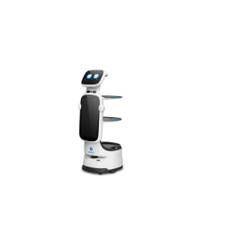 KEENON T11LS Robot de Servicio Dinerbot T11 / Navegacion en Pasillos 49 cm (19.3 in) / 5 Sensores Vision Estereoscopica / VSLAM / IA Recogida Autonoma / Pantalla 18.5" / Chasis 6 Ruedas