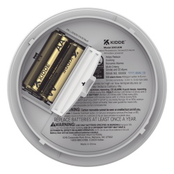 KIDDE 30CUDR Detector combinado de humo y monoxido de carbono fotoelectrico y electroquimico alimentado por baterias AA paquete de 6 - Img 4