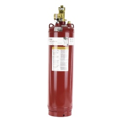 KIDDE 45-550201-001 Cilindro con valvula e indicador de nivel de liquido capacidad de 200 lb (90.7 kg) para sistemas de agente limpio ECS-500 y ECS-500 Marine