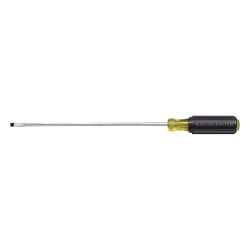 KLEIN TOOLS 608-6 Desarmador Miniatura de Punta Plana Cabinet de 3.2 mm con Barra de 152 mm