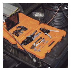 KLEIN TOOLS 92919S Juego de Herramientas de Conexion Fotovoltaica (Solar) 6 Piezas: Estuche 2 Llaves Aisladas MC4 Cortador 1/0 AWG Al Pelacables 6-12 AWG Solido y 8-14 AWG Trenzado Ponchadora MC4T 10- - Img 2
