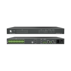 KRAMER AFM-20DSP-AEC Matriz de Audio Digital | 20 Puertos Analogicos Configurables | DSP Multicanal | AEC | Amplificador 2x60W + 1x120W | Dante 4x4 | HDMI 4K60 | USB Plug & Play | Montaje Rack 1U - Img 2