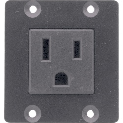 KRAMER TS-1WUS Módulo de Alimentación Eléctrica TBUS | Toma US 100-120V AC 5A | Doble Insert | Certificación UL | Compatible UTBUS