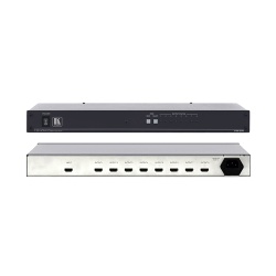 KRAMER VM-8H Amplificador de Distribucion HDMI | 1 Entrada a 8 Salidas | 6.75 Gbps (2.25 Gbps por canal) | HDCP | Deep Color | x.v.Color | Lip Sync | CEC | 3D Pass-through | I-EDIDPro? | Ecualizacion - Img 2