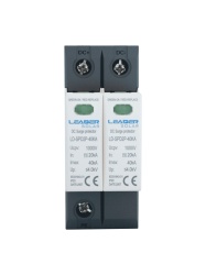LEADER Protector de Descargas Atmosféricas 2 Polos 1000 Vcc - SPD de corriente continua diseñado para sistemas fotovoltaicos 40 kA 2 Polos / Montaje en riel Din / -40 °C a 80°C - Img 2
