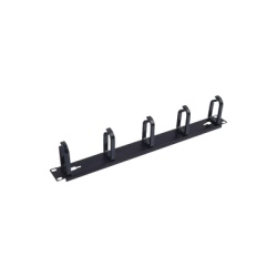 LINKEDPRO BY EPCOM LP-CM-01 Organizador de Cables con 5 anillos 1U 19" Color negro