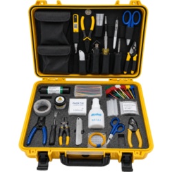 LINKEDPRO BY EPCOM LP-FT-KIT-V2 Kit de Terminación de Fibra Óptica / 28 Herramientas y Accesorios / Estuche Portátil Rugerizado / Preparación, Empalme y Limpieza