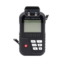 LINKEDPRO BY EPCOM LP-M-OPM-LR Medidor de Potencia Optica (Mini Opm) / Rango de Medicion -50dBm a 26dBm / Compatible con Fibra Optica Multimodo y Monomodo / Soporta Conectores Sc St y Fc / Incluye Fun