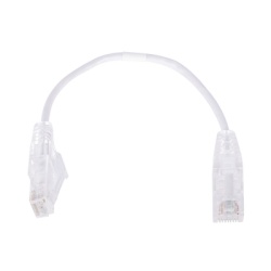LINKEDPRO BY EPCOM LP-UT6-020-WH28 Cable de Parcheo Slim UTP Cat6 - 20 cm (7.87 Pulgadas) Blanco Diametro Reducido (28 AWG)