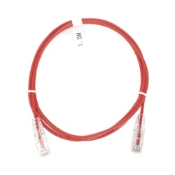 LINKEDPRO BY EPCOM LP-UT6-150-RD-28 Cable de Parcheo Slim UTP Cat6 - 1.5 Metros (4.92 Pies) Rojo Diametro Reducido (28 AWG)