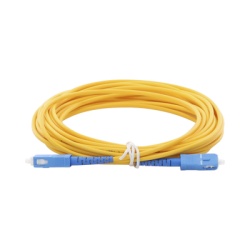 LINKEDPRO BY EPCOM LPSM3SCUSCUS6 Jumper de Fibra Optica Monomodo SC/UPC-SC/UPC Simplex de 6 Metros (19.69 Pies) 3mm