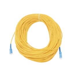 LINKEDPRO BY EPCOM LPSM3SCUSCUS60 Jumper de Fibra Optica Monomodo SC/UPC-SC/UPC Simplex de 60 Metros (196.85 Pies) 3mm