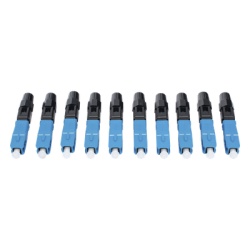 LINKEDPRO BY EPCOM LPSMSCUPC10 Conector de Fibra Optica Pre-pulido Re-terminable Monomodo SC/UPC 900um 2.0 mm 3.0 mm (Paquete 10 Piezas)