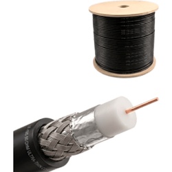 LINKEDPRO LP195/100MTS Rollo de 100 Metros de LP195 de 50 Ohms | Cable Coaxial Profesional