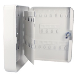 LOCK SYS-CLL-60 Caja para llaves con capacidad para 60 llaves/ Medidas 200 x 250 x 75 mm (ancho x alto x profundidad)/ Fabricada en acero/ Cerradura con llave.