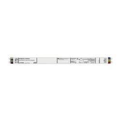 LUTRON ELECTRONICS EHDT528MU210 Balastra electronica atenuable EcoSystem H-Series para 2 lamparas fluorescentes T5 lineales de 28 W entrada universal 120-277 V atenuacion de 100% a 1%