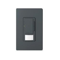 LUTRON ELECTRONICS MSCLOP153MMN Atenuador Maestro con sensor de ocupacion/vacancia integrado unipolar o multilocalizacion 120 V 600 W incandescente/halogeno o 150 W LED/CFL color Midnight