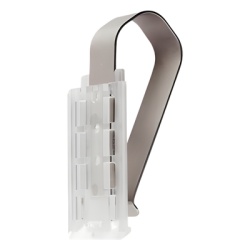 LUTRON ELECTRONICS PICOCARCLIP Clip para visera de automovil que sostiene un control Pico y permite encender las luces de casa antes de bajar del auto