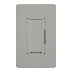 LUTRON ELECTRONICS RDRDGR Atenuador (dimmer) Auxiliar de pared companero de atenuadores multilocacion color negro