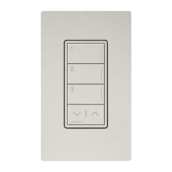 LUTRON RADIORA 3 RRSTANFPB Control de ventilador de pared tactil de 4 velocidades para ventilador de techo tipo paleta Pebble RadioRA 3
