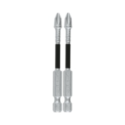 MAKITA E-01149 Broca reforzada phillips del # 2 de 3" paquete con 2 piezas.
