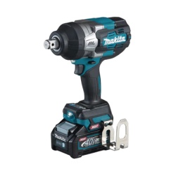 MAKITA TW-008-GM201 Llave de Impacto BL con Cuadro de 1/2" 4 Velocidades electricas Incluye 2 baterias Li-ION de 40 V cargador rapido y maletin Makpac.
