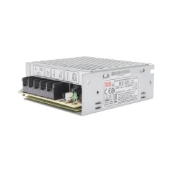 MEANWELL RS-50-12 Fuente de poder industrial conmutada / 50W / 12Vcc / 4.2A / Entrada: 100-240Vca / Montaje en chasis
