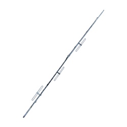 NetPoint NPRF224 Antena base de 4 dipolos. Rango de frecuencia de 144 - 160 MHz y ganancia de 6/9 dBi omnidireccional/direccional.