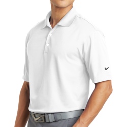NIKE C373749S/W Playera Polo Dri-FIT color Blanca para Hombre