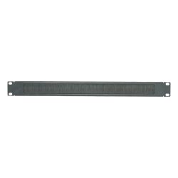 PANDUIT BR1B Tapa Ciega para Rack de 19in Tipo Cepillo de Nylon para Paso de Cables y Mejor Manejo Termico Color Negro 1 UR