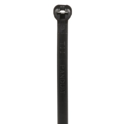 PANDUIT BT2S-M0 Cincho de Nylon 6.6 Dome-TopÂ® Con Lengueta de Bloqueo de Acero Inoxidable 203 mm largo x 4.7mm ancho Color Negro Exterior Resistente a Rayos UV Paquete de 1000pz