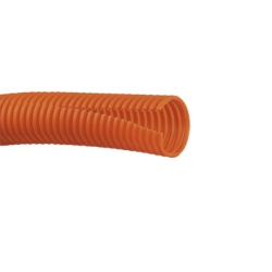 PANDUIT CLT50F-C3 Tubo Corrugado Abierto para Proteccion de Cables .50 (12.7 mm) de Diametro 30.5 m de Largo Color Naranja