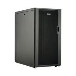 PANDUIT E6412B2 Gabinete Profesional de Telecomunicaciones de Piso 24 UR 600 mm de Ancho y 1070 mm de Profundidad Color Negro