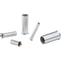 PANDUIT F73-5-M Férrula Tubular No Aislada Calibre 24 AWG Longitud 5 mm, Bolsa c/1000 pzas.