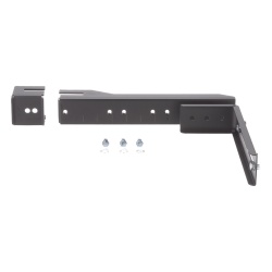PANDUIT FR6ALB Soporte en L Para Canaletas FiberRunner 4x4 o 6x4 Para Instalacion en Riel de Charola Tipo Escalerilla Color Negro