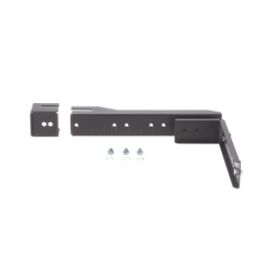 PANDUIT FR6ALB Soporte en L Para Canaletas FiberRunner 4x4 o 6x4 Para Instalacion en Riel de Charola Tipo Escalerilla Color Negro