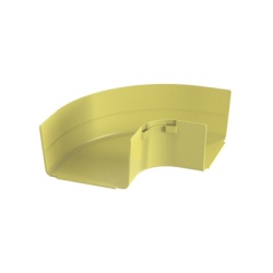 PANDUIT FRRA6X4LYL Angulo Recto a 90Âº Horizontal Para Canaletas FiberRunner? 6X4 Color Amarillo