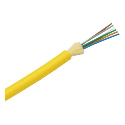 PANDUIT FSDR906Y Cable de Fibra Optica de 6 Hilos Monomodo OS2 9/125 Interior Tight Buffer 900um No Conductiva (Dielectrica) OFNR (Riser) Precio Por Metro